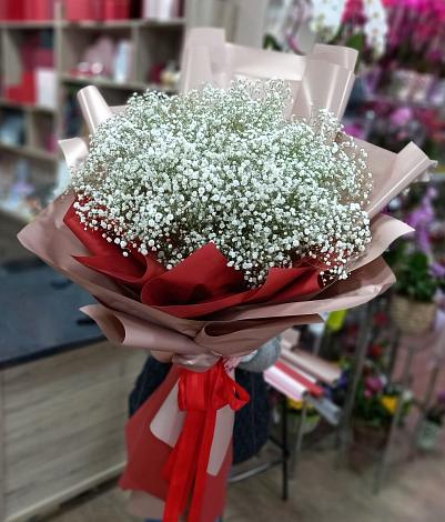 Букет цветов из: Гипсофила в Барвихе